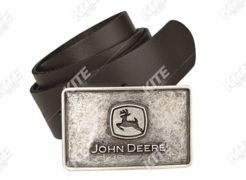John Deere leather belt