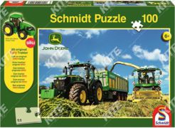 Puzzle John Deere 7310R + tractor mic Siku