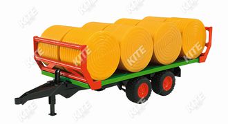 Bale transport trailer-model