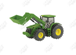 John Deere 8430 traktor makett homlokrakodóval