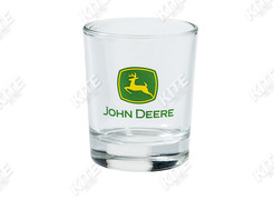John Deere Teelichthalter aus Glas
