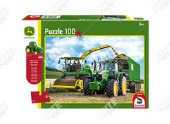 John Deere Puzzle + Siku Traktor