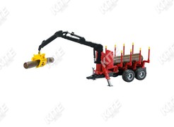 Forestry Trailer with Loading Arm