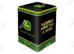John Deere tin box