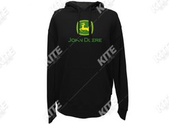 John Deere pullover with hood