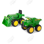 John Deere mini járművek homokozó készlet